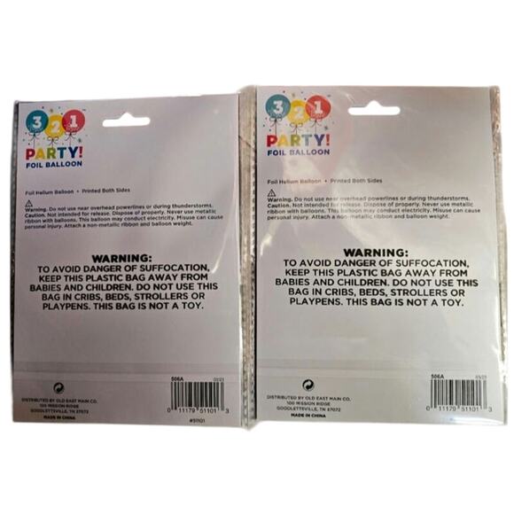 Giant 29" Pink Mermaid Balloon, Mermaid Foil Balloon - 2 Pack - Picture 3 of 3